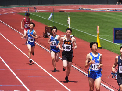 共通男子800m
