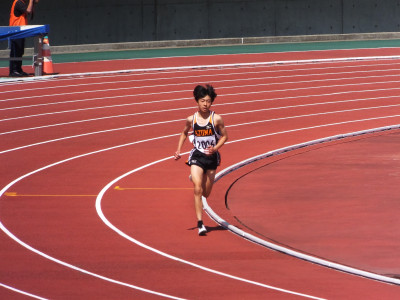 １年男子1500m