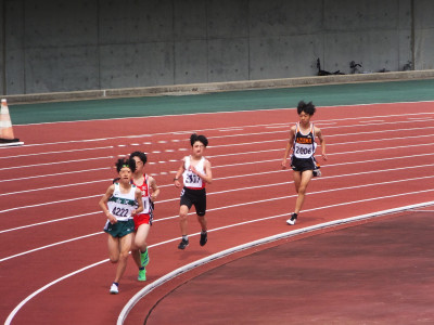 １年男子1500m