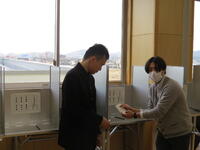 代理投票の様子