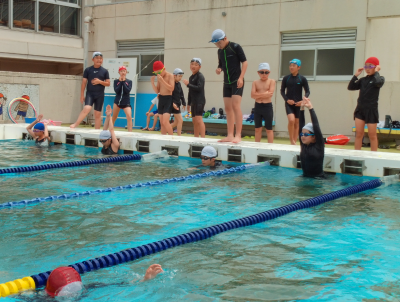 チャレンジ水泳18けのび