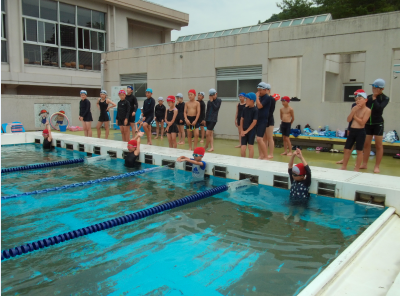チャレンジ水泳19けのび