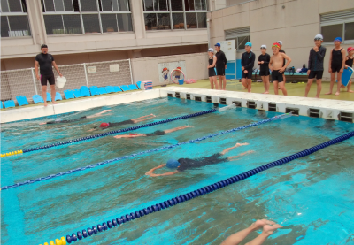 チャレンジ水泳20けのび