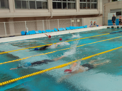 チャレンジ水泳22自由形 中間