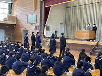 2年生の学級委員の皆さん