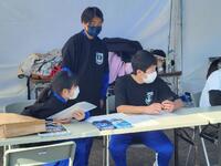 本部で受け付け担当しまーす