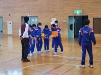 体育館ではバレーボール部も&hellip;