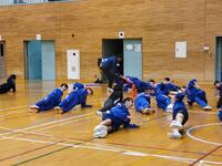 今度は横向きに