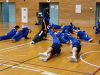 先生もがんばれー