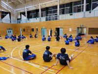 短時間の活動でも汗が出ました&hellip;