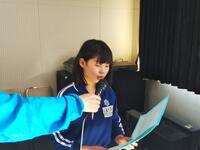 ３年菅野さんのめあて発表です。