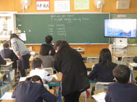 ～ingに何を入れたのかな？