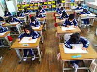 １年生もすごい集中です。