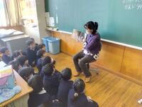 ２組でもみんなお話に聞き入っていました。