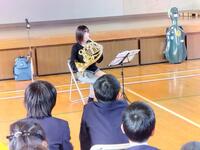 ホルンのソロの演奏です。