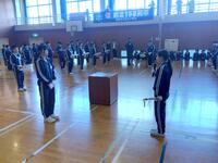 ５年生代表の決意表明がありました。