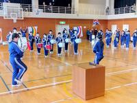 ５年生が練習の成果を披露しました。