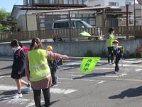 地域の方が毎日見守り