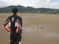 呆然とたたずむ体育主任「やりたかったなあ」