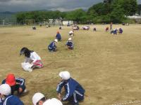 きれいにして運動会は頑張るぞ