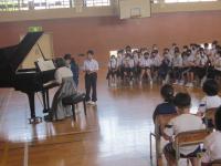 ピアノを習っていなくてもみんなの応援で合奏できたよ ピアノを習っていなくてもみんなの応援で合奏できたよ