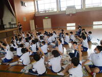 子どもたちからたくさんの質問が出ました