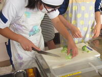 ブロッコリーの切り方は難しいね