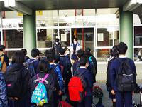 代表児童２名のめあて発表、立派に発表できました。