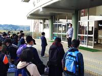 行ってまいります、と元気なあいさつです。