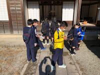 ビンゴゲームで学びながら見学しました。