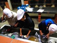 後片付けもきれいにできました。