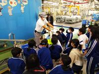 便利な機械を体験しました。