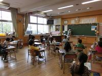 １年生の学習風景