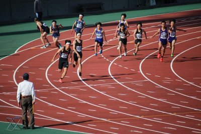 男子リレー