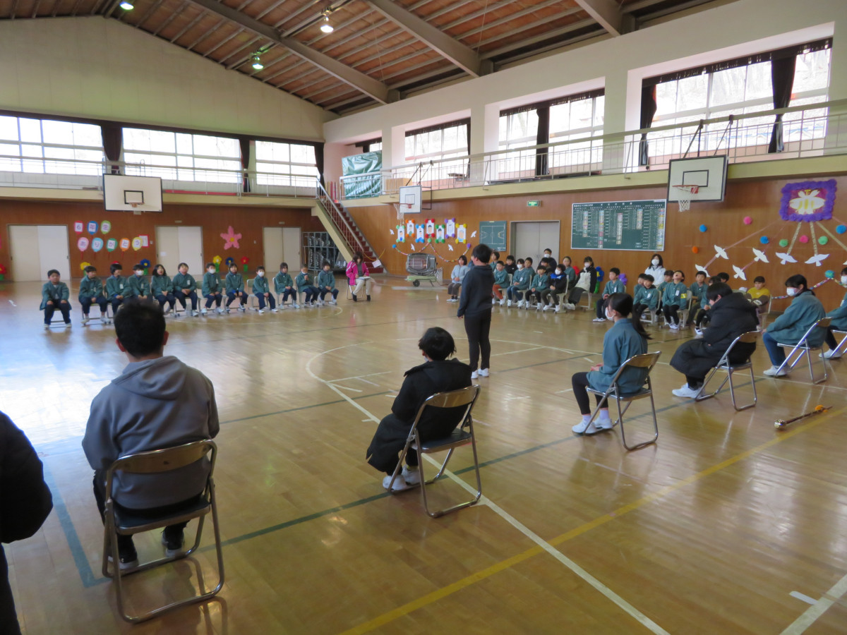 ①代表あいさつ