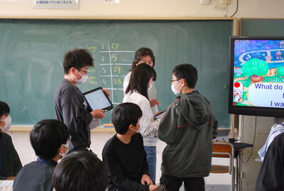 英語の質問に合った答えになっているのかな？