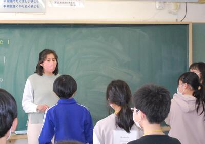 セレステ先生からエールをいただきました。