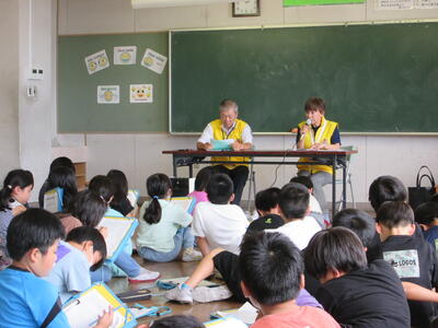 ふくしま花案内人のお二人をお迎えしました。