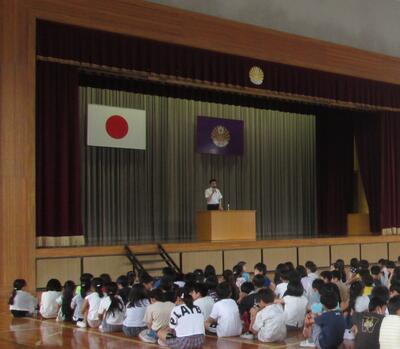 校長の話