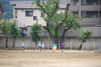 運動委員会の子どもたち