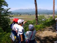 遠くから安達太良山も見守っていました。