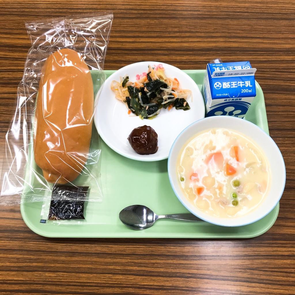 今日の給食 福島市立小 中 特別支援学校ポータル